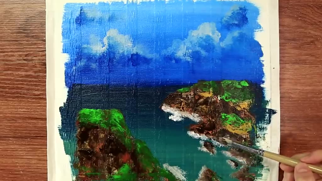 跟着小姐姐学画画